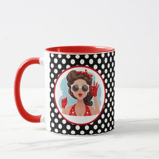 Taza Mug retro (Izquierda)