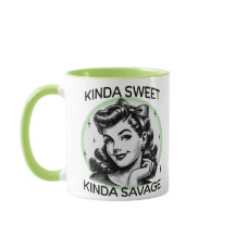 Mug retro sarcástica - Cookies