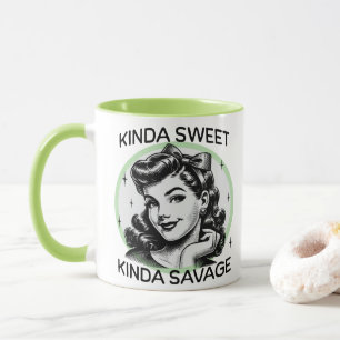 Taza Mug retro sarcástica - Cookies
