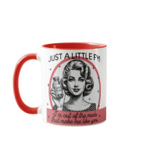 Mug retro sarcástica - Un lil FYI