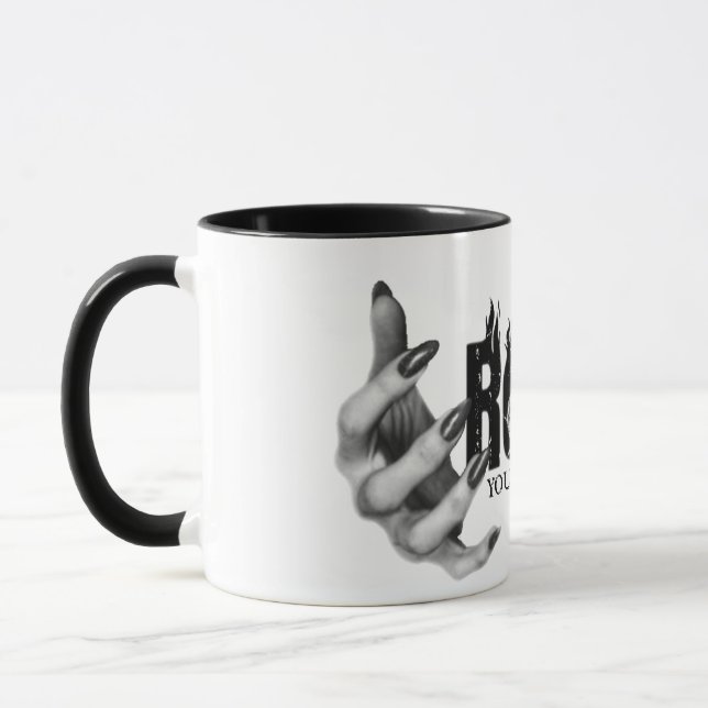 Taza Mug Rock tu mundo  (Izquierda)
