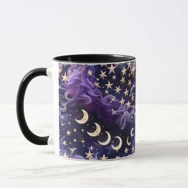Taza Mug - Royal Amethyst Celestial Moon (Izquierda)