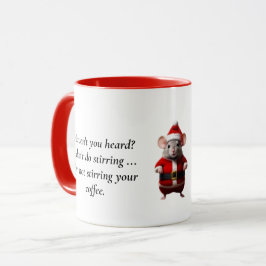 Taza Mug - Santa Mouse no agita