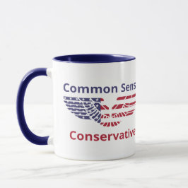 Taza Mug Sentido Común Conservador