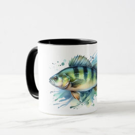 Taza Mug - Serie acuarela: Perch