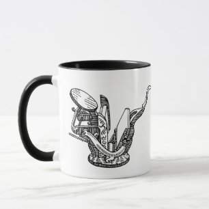Taza Mug Sigwalt letterpress dibujado a mano