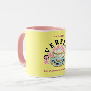 Taza Mug SOBREFLORES diseñado por Adiela Akoo