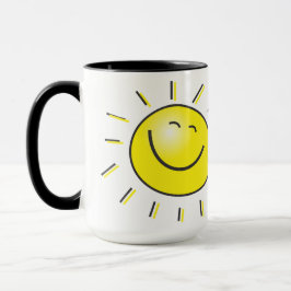 Taza Mug Sunshine Personalizado De 15 oz Creado Por Zaz