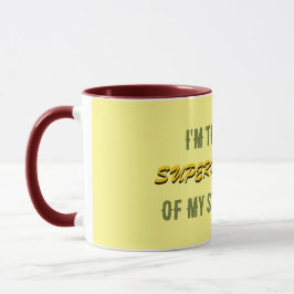 Taza Mug SUPERHERO por el poeta Adiela Akoo