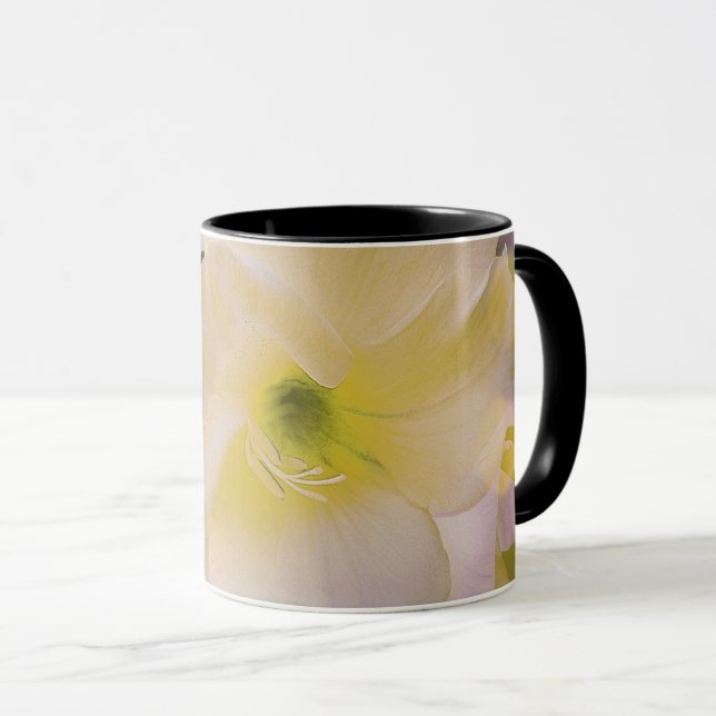 Taza Mug Sword Lily Green Bokeh (Anverso derecho)