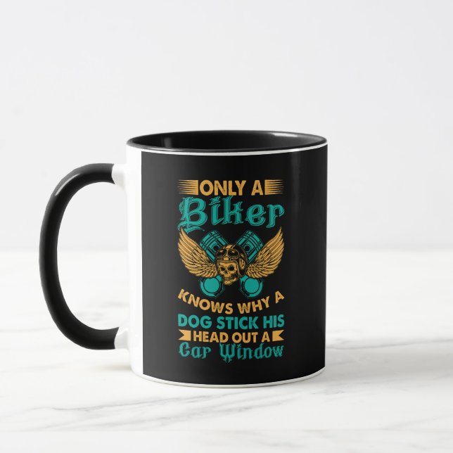 Taza Mug Tasse, pour les passionnés de moto. (Izquierda)