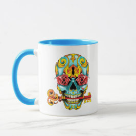 Taza Mug tattoo Sugar skull
