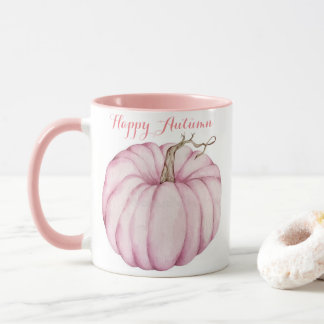 Taza Mug tema de caída rosada