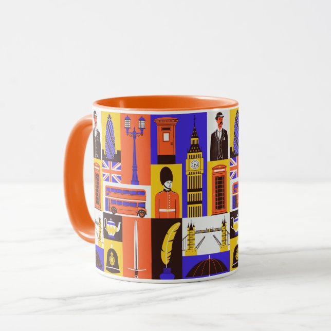 Taza Mug tema de Londres (Anverso izquierdo)