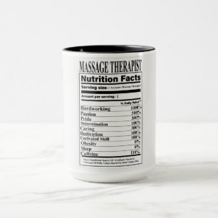 Taza Mug, terapeuta de masaje