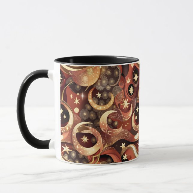 Taza Mug - Terracotta Celestial Moon (Izquierda)