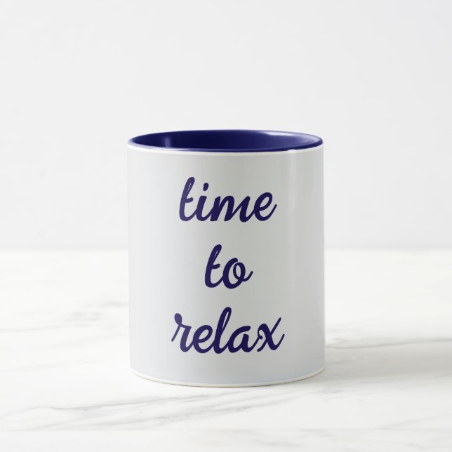 Taza Mug (tiempo para relajarse) (Centro)