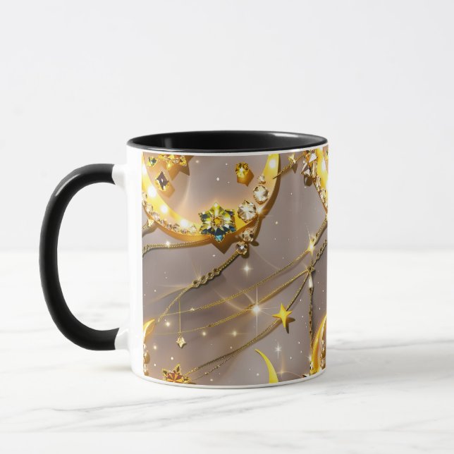 Taza Mug - Topaz Yellow Celestial Moon (Izquierda)