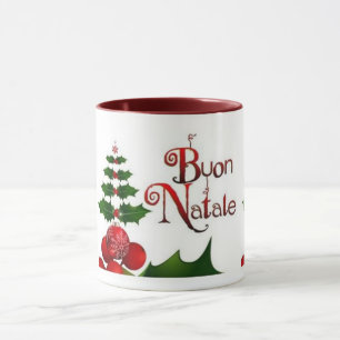 TAZA MUG TOTALMENTE "NAVIDADES ITALIANOS SE BURLAN"