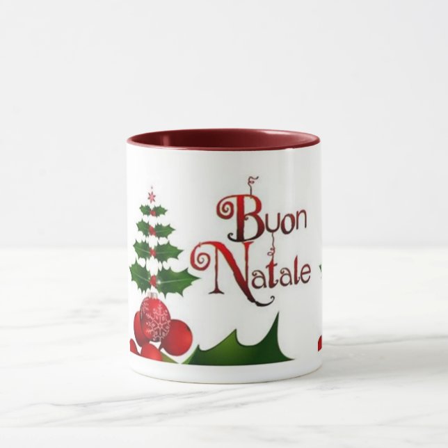 TAZA MUG TOTALMENTE "NAVIDADES ITALIANOS SE BURLAN" (Centro)