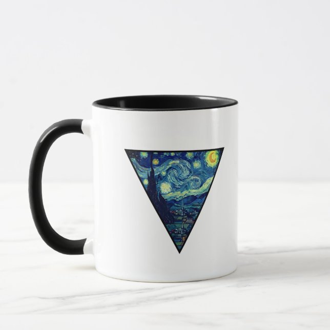 Taza Mug Van Gogh Starry night coffee mug bold style  (Izquierda)