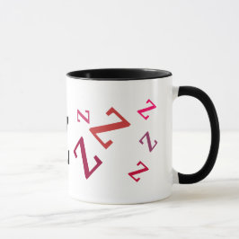 Taza Mug - Varias letras rojas