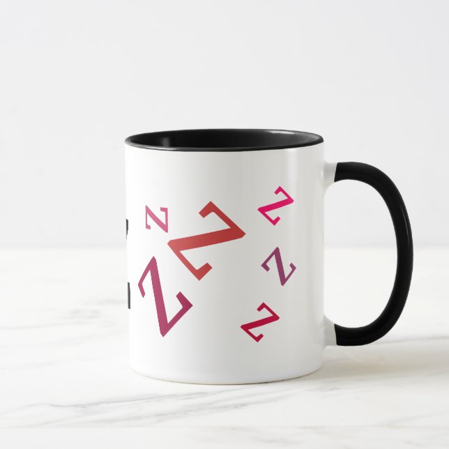Taza Mug - Varias letras rojas (Derecha)