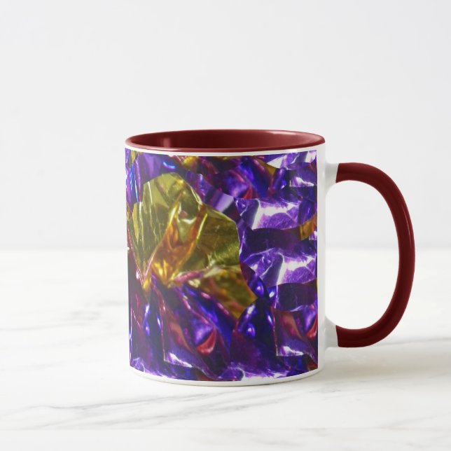 Taza Mug Violeta Dorada (Derecha)