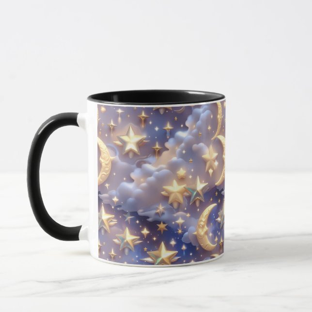 Taza Mug - White Celestial Moon (Izquierda)