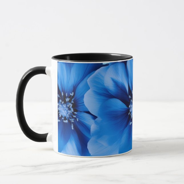 Taza Mug with 3D Illusion Floral Pattern (Izquierda)