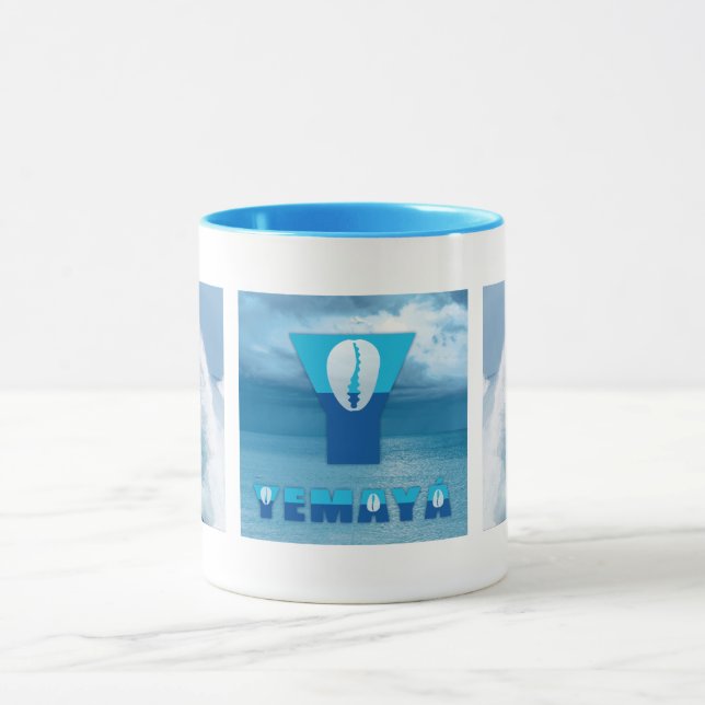 Taza Mug. yemaya dos tonos (Centro)