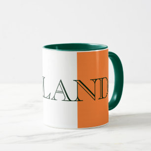 Taza Mugcnt Irish Flag