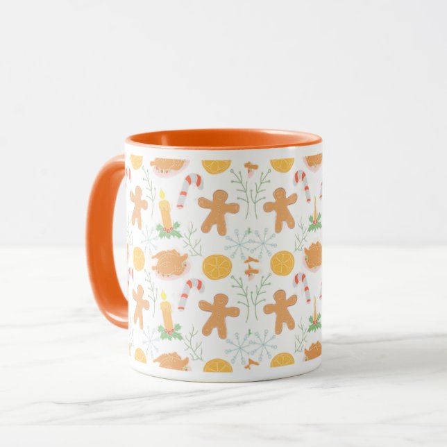 Taza MugFall Coffee Mug | Rustic Pumpkin Spice & Sweate (Anverso izquierdo)