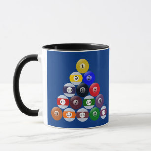 Taza Mugre 8 bolas