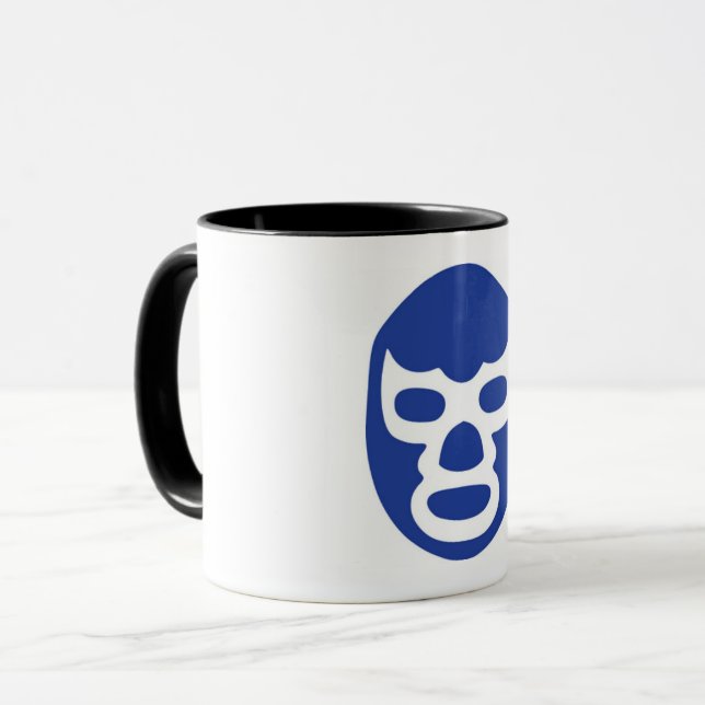 Taza Mugre azul Demon (Anverso izquierdo)
