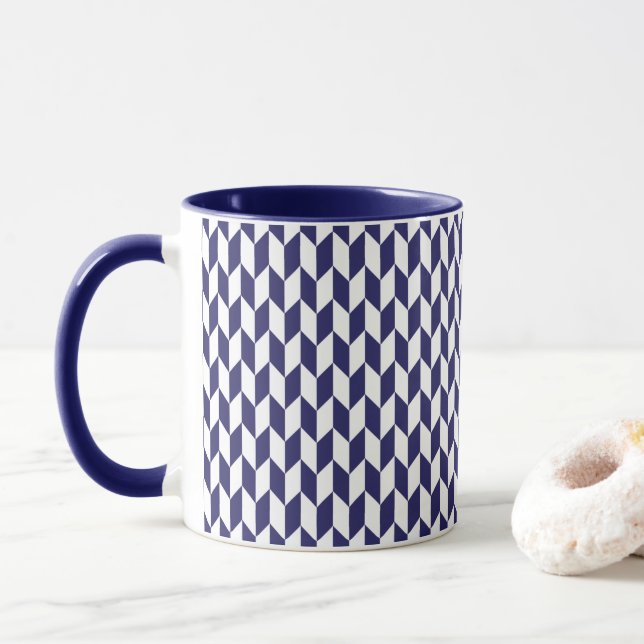 Taza Mugre azul japonés (Con donut)