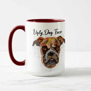 Taza Mugre cara fea del Boxer
