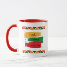 Taza Mugre cotidiana de la historia negra
