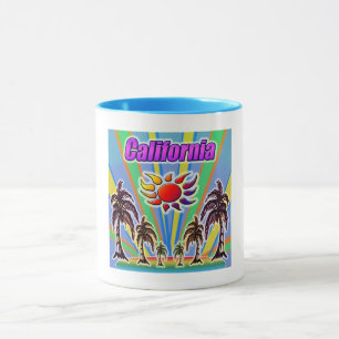 Taza Mugre de amor de verano de California