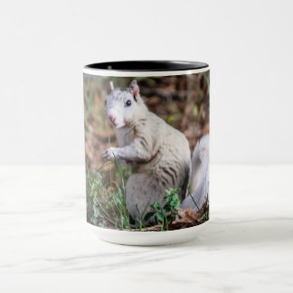 Taza Mugre de ardilla blanca