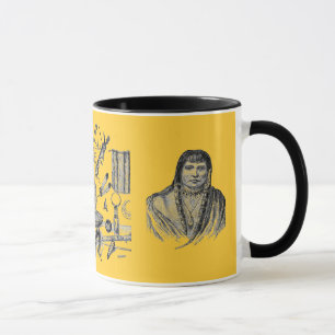 Taza Mugre de artefactos indios
