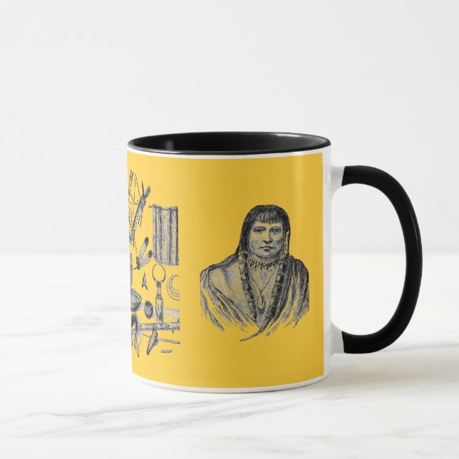 Taza Mugre de artefactos indios (Derecha)