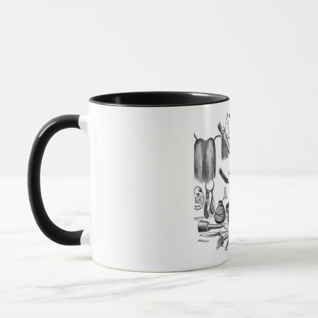 Taza Mugre de artefactos indios (Izquierda)