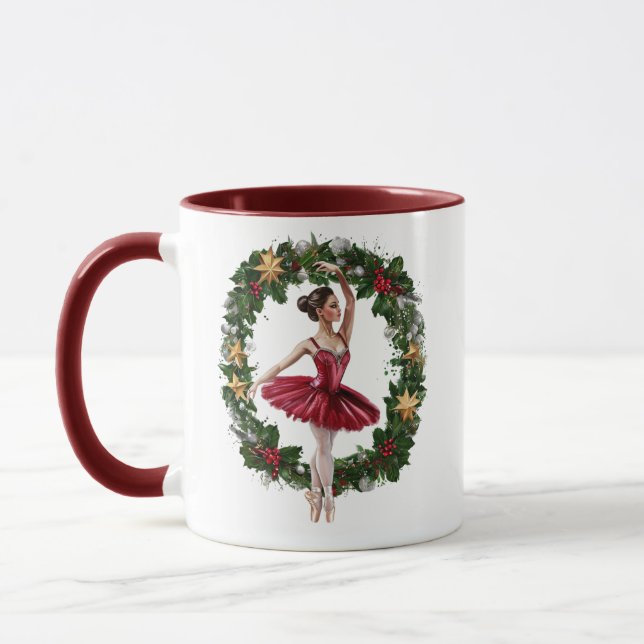 Taza Mugre de ballet de nutcracker (Izquierda)