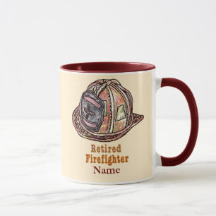 Taza Mugre de bombero retirado