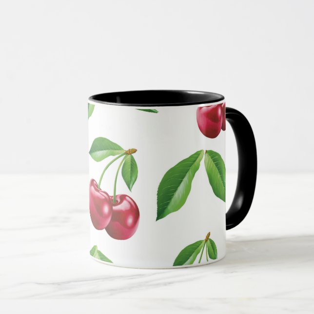 Taza Mugre de cerezas (Anverso derecho)