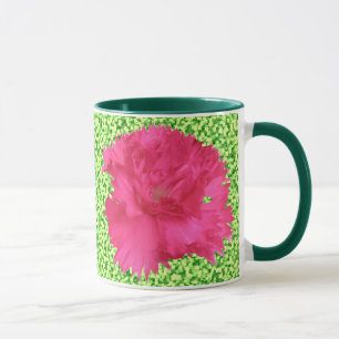 Taza Mugre de clavel rosado