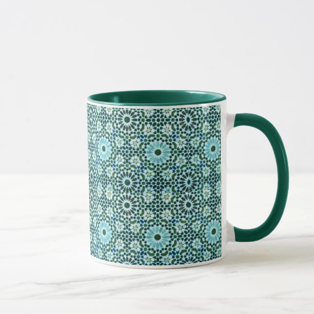 Taza Mugre de diseño de mosaicos árabes* #2 (Derecha)