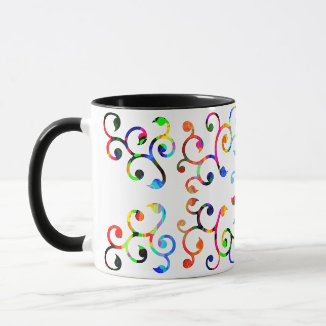Taza mugre de diseño natural (Izquierda)