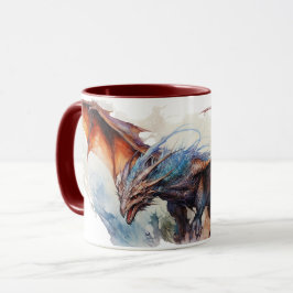 Taza Mugre de Dragon en llamas